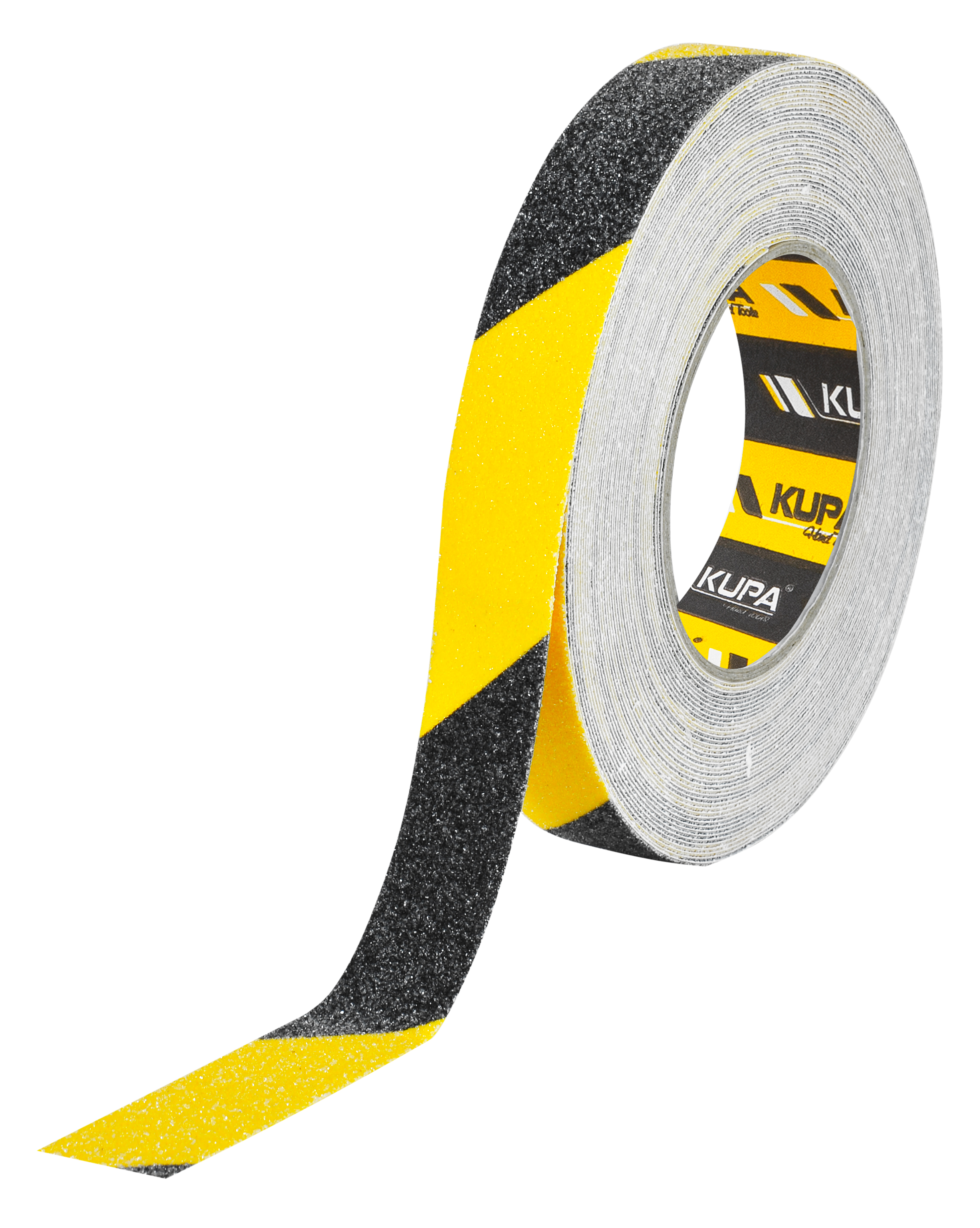 KUPA KAYDIRMAZ BANT SARI SİYAH 25X15 MT